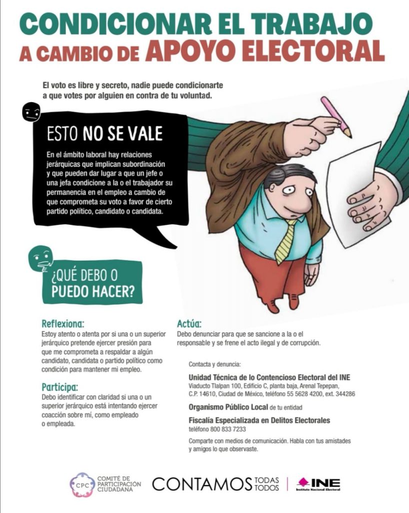  Guía práctica, INE, UABC, Elecciones